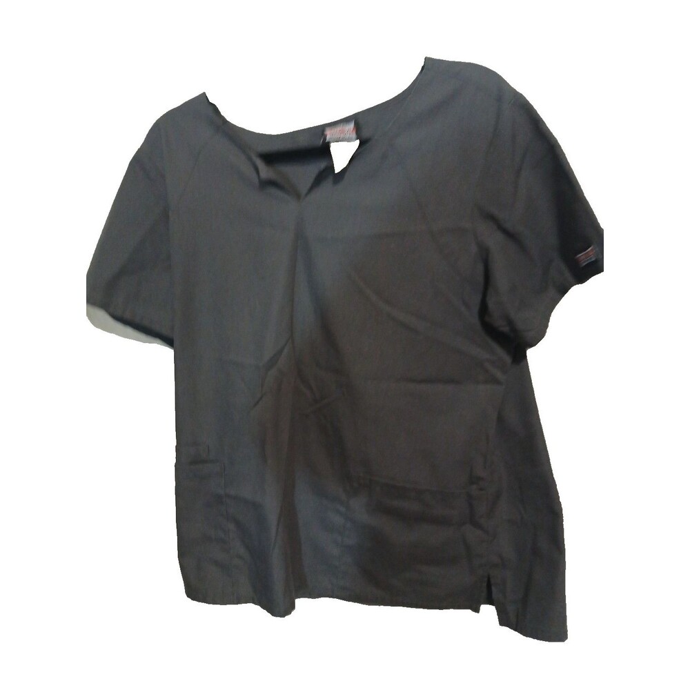 cherokee scrubs women grey size large